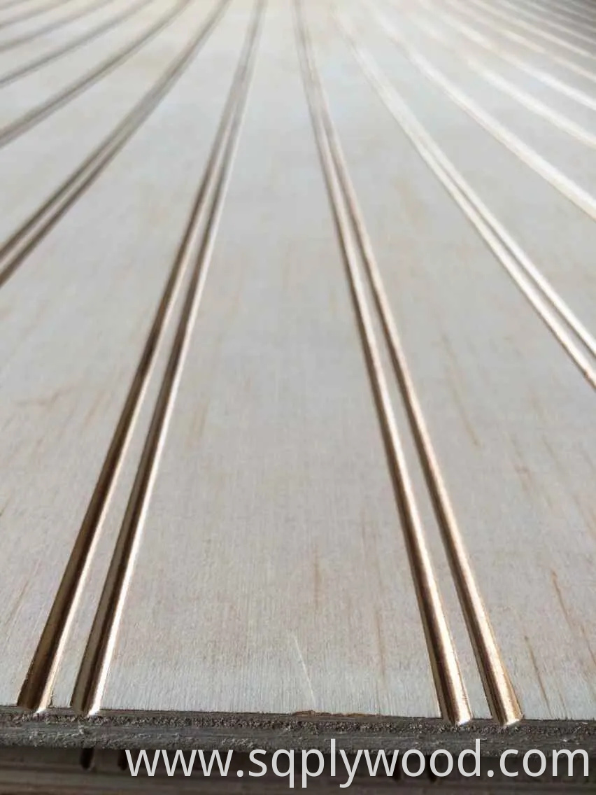 Factory-Groove and Slot White Melamine MDF in 12mm 15mm 18mm